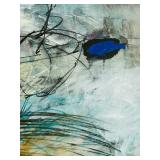 Stunning Large Signed Framed Abstract Art Print by C. Scott Snyder