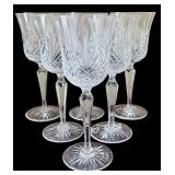 Wedgewood A Royal Collection, Full Lead Crystal Stemware including Wine,  Majesty Goblet and Champagne Flutes
