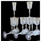 Wedgewood A Royal Collection, Full Lead Crystal Stemware including Wine,  Majesty Goblet and Champagne Flutes