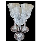 Wedgewood A Royal Collection, Full Lead Crystal Stemware including Wine,  Majesty Goblet and Champagne Flutes