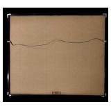 Art Framed Black and White Man and Woman Picture