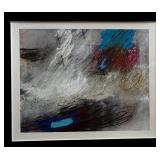 Gorgeous Wall Framed Abstract Art by C. Scott Snyder / Title: SV-AE-34