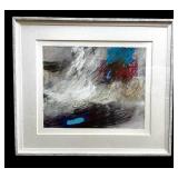 Gorgeous Wall Framed Abstract Art by C. Scott Snyder / Title: SV-AE-34
