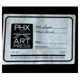 Gorgeous Wall Framed Abstract Art by C. Scott Snyder / Title: SV-AE-34