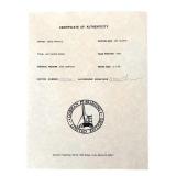 Vintage Framed Print "Half Moon Diner" by Gene Frances with Certificate of Authenticity