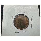 1909 VDB AU+ Red Lincoln Cent