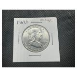 1962 D Uncirculated Franklin Half