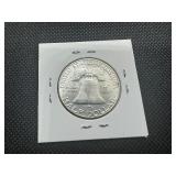 1962 D Uncirculated Franklin Half