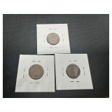 (3) Lincoln Pennies 1916D, 1921, 1920D Nice Mid Grade