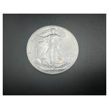 2022 BU 1oz Silver Eagle, Lower Mintage Year