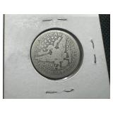 (2) Barber Quarters and (2) Barber Dimes, 1902O, 1911 and 1911, 1914