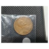 1889 IHead + (2) Better Date Lincoln Cents, VG+ 1920D and F 1918S