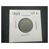 1903 VF+ Liberty V Nickel