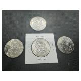 High Grade 1969D and (3) BU 2023 Halves