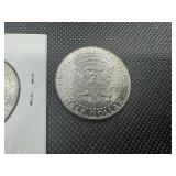 High Grade 1969D and (3) BU 2023 Halves