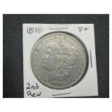 1878 Mid Grade Morgan Dollar