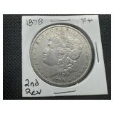 1878 Mid Grade Morgan Dollar