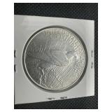 1922 High Grade Peace Dollar DDR, AU - Minor Doubling on Reverse (See Pictures)