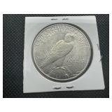 1925 High Grade Peace Dollar, AU+ or Better