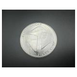 BU 1oz .999 Silver Miner Round