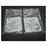 1992 (2) Proof Canadian Silver Commemorative Quarters w/COAs, Uncirculated - Sterling Silver, British Colombia, New Brunswick