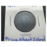 1871 Prince Edward Island 1 Cent