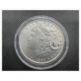 1889 High Grade Morgan Dollar, AU to AU+