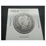 1902O Barber Half Dollar