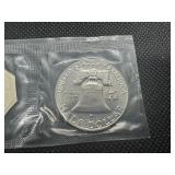 1963 BU Franklin Half Dollar, Sealed OGP