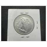 1942 D High Grad Walking Liberty Half, AU or Better