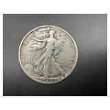 1940 Mid Grade Walking Liberty Half