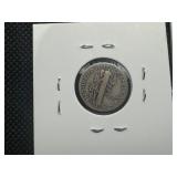 (2) Mid Grad Mercury Dimes, 1918D and 1920