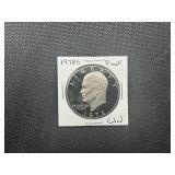 1978 S Gem Proof Clad Ike Dollar
