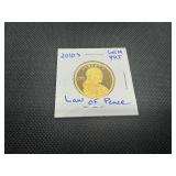 2010 S Proof Sacagawea Dollar - Law of Peace