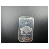 Proof 1oz .999 Silver Bar
