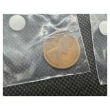 (5) Nicer Wheat Cents, 13D, 15D, 21S, 25D, 32