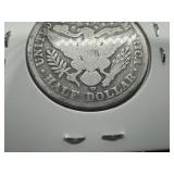 1906 D Barber Half Dollar