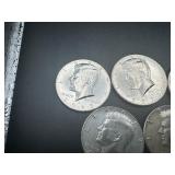 (2) 40% Silver & BU Kennedy Halfs