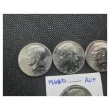 High Grade 1968 D + (3) BU 2023 Halves