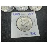 High Grade 1968 D + (3) BU 2023 Halves
