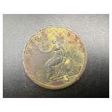 1806 Britannia 1 Farthing, Tougher Find Coin