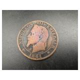 Napolean Empire Cinq Centimes