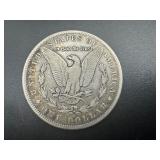 1898 S Circulated Morgan, Authentically Worn