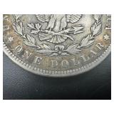 1898 S Circulated Morgan, Authentically Worn