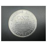 1/2oz .999 Sunshine Minting Round