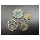 (4) Ancient Coins, Porss Reproductions