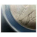 1934 S key Date Anacs Graded Peace Dollar