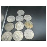 (10) Circulated Ike Dollars
