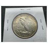 1943 High Grade Walking Liberty Half