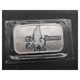 2023 Stacks and Bowers 1oz Silver Bar